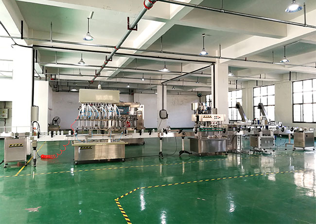 星火全自动灌装设备展示